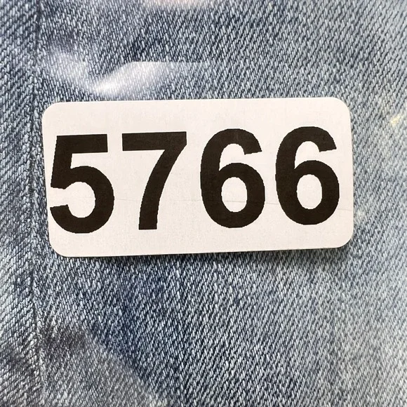 AG Adriano Goldschmied Prima Ankle Jeans Womens 31R Slim Straight Raw Hem Blue - Picture 9 of 9